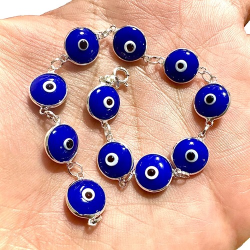 Evil eye bracelet inch 925 - eye,